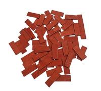 LIXSAZSE Sturdy Miniature Dollhouse Floor Tiles 112 Scale For Completing Dollhouse DIY Projects And Styles Creating Life Scene For 112 Floor Boards Miniature , Color A , 4x1.5cm