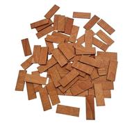 LIXSAZSE Sturdy Miniature Dollhouse Floor Tiles 112 Scale For Completing Dollhouse DIY Projects And Styles Creating Life Scene For 112 Floor Boards Miniature , Color B , 4x1.5cm