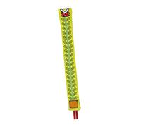 LIXSAZSE Stylish Durable Golf Alignment Sticks Cover Unique Cannibal Flower Pattern Training Aid Easy To And Remove Holder Golf Alignment Stick Cover Case Holder PU Leather