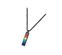 LIXSAZSE Suitable For All Ages Pendant For Every Generation Stainless Steel Necklace Stainless Steel Pendant Necklaces Pendants, Black