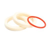 LIXSAZSE Suspension Sponge Ring Front Fork Kit Lightweight Easy Installation Prevent Dust Lubricate Made Of High-density Sponge Cycling Shock Absorber Oil Dust Sealed Foam, White, 36mm