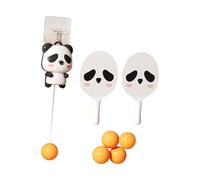 LIXSAZSE Table Tennis Trainer Equipment Hanging Set Essential For Training Practice Simply Stick Sticky Sticker On Door Frame And Hang Ball Panda Table Tennis Trainer Is Easy To Install