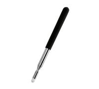 LIXSAZSE Teachers Retractable Stick Wide Application Sturdy And Durable Made With Stainless Steel Telescopic Teachers Pointer, black