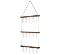 LIXSAZSE Test Tube Vases Hydroponic Plant Propagator Terrarium ple Elegant 3 Tiered Plant Propagation Station for Room Office Balcony