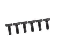 LIXSAZSE Top Locked String Scratchplate Saddle Screw Set Lightweight Guitar Repair Tasks Carry Convenient. MaterialIron Tremolo Bridge Saddle Hexagon Screws Electric Guitar