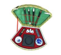 LIXSAZSE Traditional Chinese Writing Tools Calligraphy Set Essential Writing Kits Gift For Students And Creativity Lovers Brushes Set Calligraphy Kits For Students