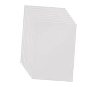 LIXSAZSE Transform Ideas Into Reality with Colored PVC Sheets 10 Pack of Rigid Transparent Crafting Supplies Window Decor A4 PVC Sheets A4 Flexible Plastic
