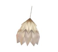 LIXSAZSE Trendy Paper Origami Lamp Shade Decorative Light Cover Brightens Any Space with Elegance in Modern Living Rooms and Bars Origami Paper Lampshade Pleated Lamp Shade Nordic