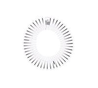 LIXSAZSE U-Part Wig Comb Clips Wigs Accessories Weave Wire Combs Wear-resistant Tools Styling Supplies Wearing Accessory, Pure White