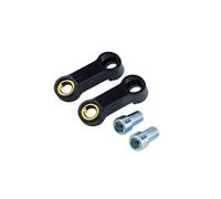 LIXSAZSE Universal 10mm Rearview Mirror Mount Riser Extender Adapter Bracket Enhanced Visibility