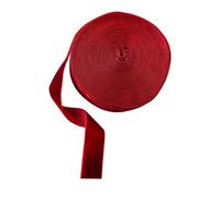 LIXSAZSE Velvet Ribbon DIY Gift Wrap Day Exquisite Wedding Flower Silky Fabric Multifunctional, Available Various Festivals, 1.5x1000cm