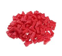 LIXSAZSE Versatile 100x Shop Anti-Lost Hanging Display Hook Stop Lock for Store Anti-Theft, Red, 4.5mm