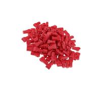 LIXSAZSE Versatile 100x Shop Anti-Lost Hanging Display Hook Stop Lock for Store Anti-Theft, Red, 7mm