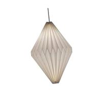 LIXSAZSE Versatile Paper Origami Lamp Shade Decorative Light Cover Enriches Home Atmosphere in Restaurants Bedrooms and Living Rooms Origami Paper Lampshade Pleated Lamp Shade Nordic, Style C
