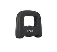 LIXSAZSE Walking Shadow Boxing MMA Training Cardio Aerobics Fitness Exercise Core Dumbbell Enhances Workout Results Small Dumbbell For Boxing Hand Weight Men Women, Black, 0.5KG
