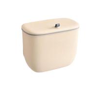 LIXSAZSE Wall Mounted Garbage Bin With Bidirectional Lid Opening For Kitchen Organization Plastic Durable And Long-lasting, 8L