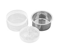 LIXSAZSE Watch Oiler Kit Accessories Essential Watch Movement Cleaner Pot Container For Keeping Parts Maintenance Ready Repair Kit Oil Cleaning Pot With Lid Parts