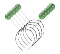 LIXSAZSE Wide Application Alien Headband Lightweight And Portable Comfortable To Wear Party Martian Antenna Headband Plastic, green