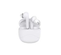 LIXSAZSE Wireless Headphone Bluetooth-compatible Subwoofer Noise Cancelling In-ear Earbuds Smartphone Sports Earphone for Business, White