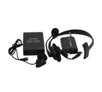 LIXSAZSE Wireless Portable Microphone Headworn Headset Stage Mic Receiver Transmitter