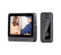 LIXSAZSE Wireless Ring Doorbell With Camera For Clear Visual Communication Powerful Speakers And High-sensitivity Microphone, Doolbell+32G Card