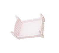 LIXSAZSE Wood Baby Infant Photography Prop Solid Color Smooth Mothproof ulation Coated Nonslip Replacement Bed Ornament, Pink