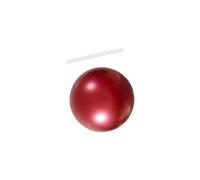 LIXSAZSE Working Out Workout Ball Versatile Exercise Tool For Total Body Workouts Enhancing Posture Strength And Stability At Home Yoga Ball Stability Exercise Training Gym, Red, 20-25cm
