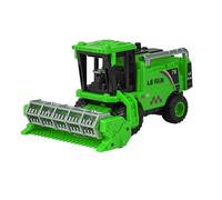 Lixstyea Combine Harvester Toys Durable - Realistic Combination Harvester, Simulating Wheat Cutting Scenes, Multi Joint Movable Farm Toys, Green