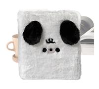 Lixuhdyu Album for Photos | Book Plush with Plush Dog Cover,Adjustable Rings Organization Storage Portable for Wedding Family Travel School Kids