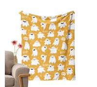 Lixuhdyu Halloween Blanket Soft Funny Bedding Cute Decoration