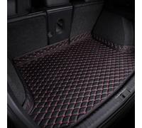 LiYaBaiHuo Car Boot Liners For Ford Mustang Mach E 2023-2026, Leather Boot Liner Mats Rear Trunk Rear Trunk Cargo Tray Liners Protector Accessory, G/Black-Red