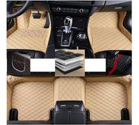 LiYaBaiHuo Car Floor Mats For Jaguar E-pace 2018 2019 2020 2021 2022 2023 (RHD), Full Custom Leather Mat and Carpet Anti-Slip Car Interior Accessories, E/Beige