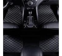 LiYaBaiHuo Custom Leather Car Floor Mats For Seat Cupra Ateca KH7 2016-2023 5 Seat (RHD), Front Rear Carpet Mat Set Interior Accessories,A/Black