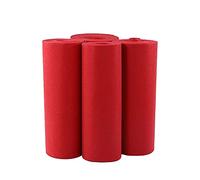 Liyadolaam Wedding Aisle Runner - 10m 20m 30m 50m Event Walkway Carpet Red Runway Rug Mat, 2 mm Non-slip Rugs Hallway Carpet Roll for Christmas Party Decorations, Outdoor Accessorie (Size : 1.5x20m)