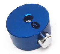 Liyafy 1pc Aluminum Alloy Quick-set Cymbal Mate Nut for Percussion Instrument Parts Blue