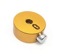 Liyafy 1pc Aluminum Alloy Quick-set Cymbal Mate Nut for Percussion Instrument Parts Gold