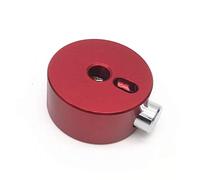 Liyafy 1pc Aluminum Alloy Quick-set Cymbal Mate Nut for Percussion Instrument Parts Red