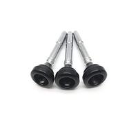 Liyafy 3 x Trumpet Mouthpiece 3C 5C 7C Black Plastic Metal Trumpet Mouthpiece