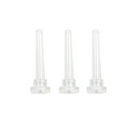 Liyafy 3pcs Trumpet Mouthpiece 3C 5C 7C Classic Shape Clear Plastic White Mouthpiece Trumpet Accessories Parts