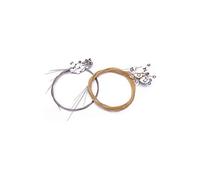 Liyafy A Sets of 24 Lyre Harp Strings Replacement Metal String for Lyre Harp