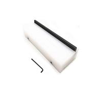 Liyafy Guitar Fret File Edge Sanding Leveling File Luthier Tool White 90 Degree Fret Bevel - 5.9" x 1.5"