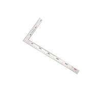 Liyafy Stainless Steel 90 Degree Shaped Dual Angle Side Metal Square Engineering Square Layout Tool L Metric Square Ruler 150x300mm