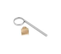 Liyafy Trumpet Valve Slide Finger Ring with Brass Base for Trumpet Accessory Replacement