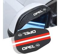 LIYANDAFA 2 PCS Car Rear View Mirror Rain Visor Guard for Opel Movano 1998-2026, Rainproof Waterproof PVC Rearview Mirror Rain Visor