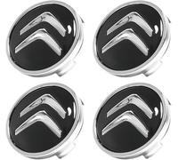 LIYANDAFA 4 Pcs Wheel Center Caps for Citroën DS3 | 2010-2019, ABS Plastic Wheel Hub Caps, Car Wheel Center Hub Caps Replacement (OD 60mm)