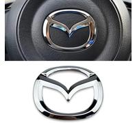 LIYANDAFA Logo Decals Car Sticker for Mazda 2 2015-2025, Steering Wheel Emblem Sticker, Auto Accessories Car Logo Stickers for Exterior Styling