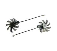 LIYANYG 85MM 4PIN FY09015M12LPA RTX3050 3060 GPU fan for Gainward 30600ti DU graphics card cooling Easy to replace(Silver)