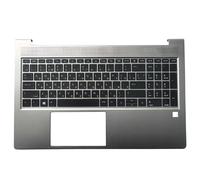 LIYANYG FOR HP for Probook 450 G9/455 G10 (Not G10) Spanish/Latin/US/UK/Russian Laptop Keyboard Palmrest Cover Case Easy to replace(RU NO Backlit)
