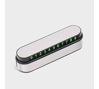 LiYeeYP 1 Pack Temporary Parking Card for Ford f150 2012-2014, Car Phone Number Plate Interior Accessory Stylish Number Notification Gadget,off white