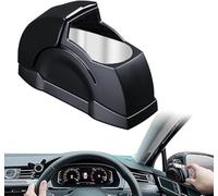 LiYeeYP 1 Piece Dedicated Car Ashtray for Ford Fiesta VI Trend Titanium 2011-06.2017, Portable Car Ash Tray with Flip Lid, Smell Proof Travel Ashtray